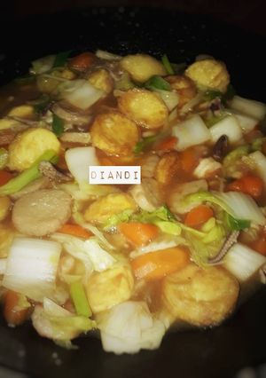 Foto resep Tofu Cah Seafood ala Diandi #PR_MasakanAwalanT