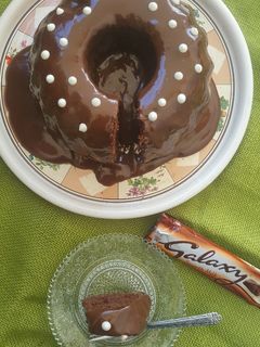 صورة لوصفة كيكة الشوكولاته