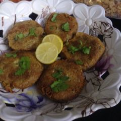 Chicken shami kabab A picture of Chicken shami kabab.