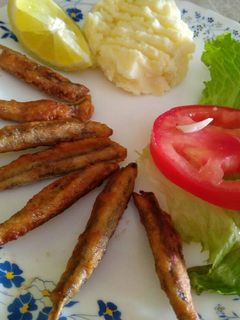 Una foto de Boquerones Fritos