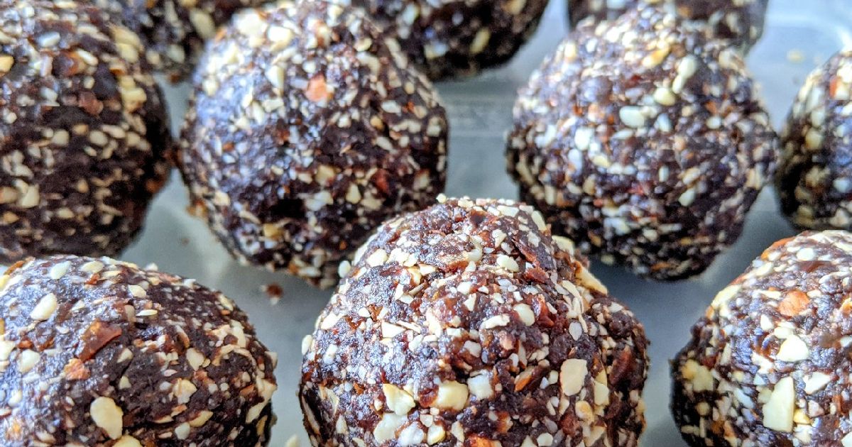 Easy Snack Balls Recipe By Adrian T
