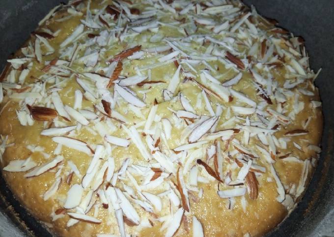 Recipe of Homemade Banana Almond Cake