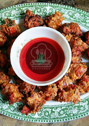 A picture of Bread pakora.