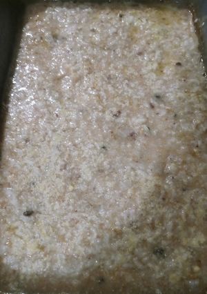 A picture of Mushroom Parmesan Rice.