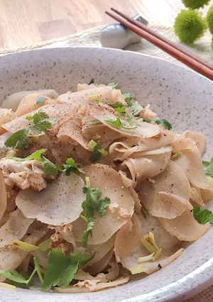 Hình của món 💚 Củ Cải Trắng Turnip Xào Trứng.