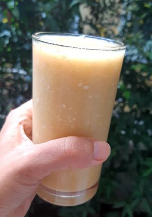 รูปของ แตงไทยปั่นน้ำตาลสด Muskmelon Coconut Nectar Smoothie 🥤