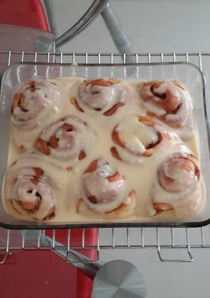 Foto resep cinnamon rolls with creamcheese frosting