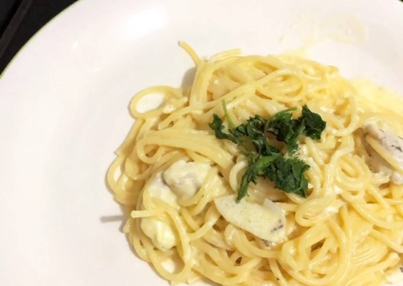 Salsa Alfredo con pollo