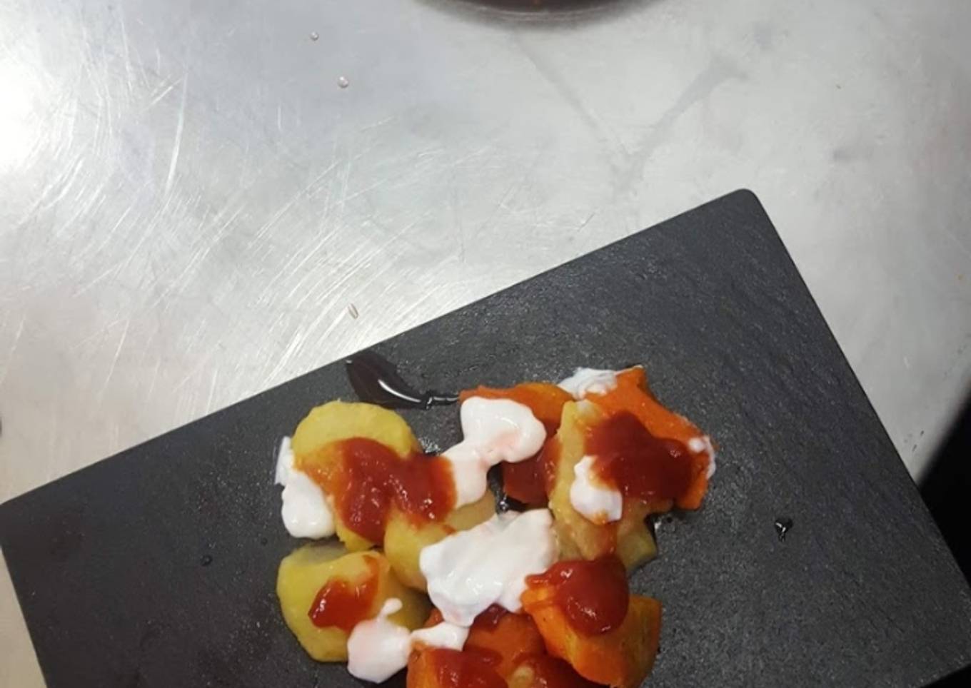 Chips de boniato y patata