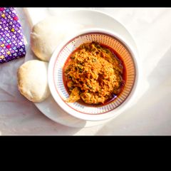 A picture of Egusi soup.