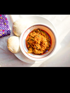 A picture of Egusi soup.