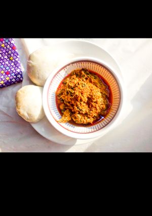 A picture of Egusi soup.
