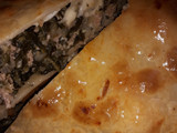 Tarta de acelga con carne picada