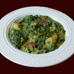 A picture of Spinach Keerai koottu.