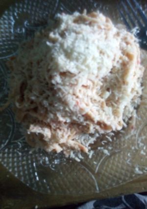Una foto de Fideos rojos