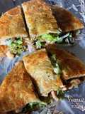 Paratha isi Daging Cincang/Ayam Fillet/ Tuna