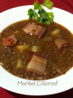 Una foto de Lentejas de la abuela Maribel