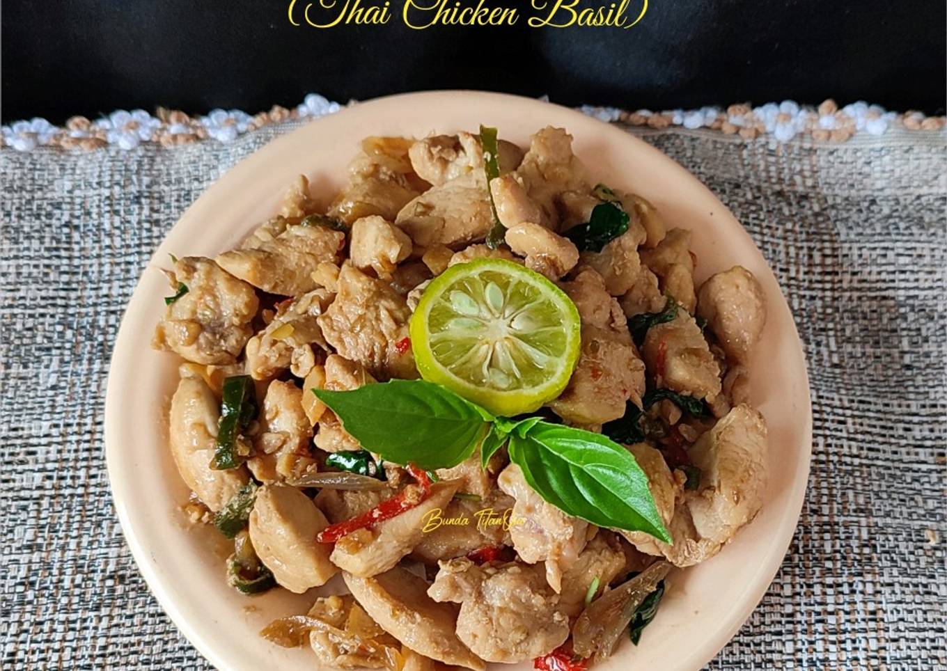 Pad Kra Pao (Thai Chicken Basil)