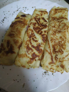 Una foto de Creps con jamón york