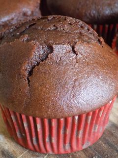 Foto di Muffin al cioccolato fondente
