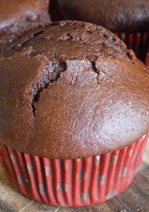 Foto di Muffin al cioccolato fondente