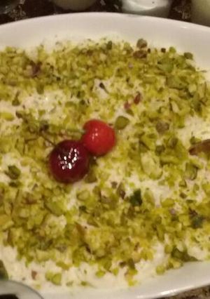 صورة لوصفة ليالي لبنان (حلي السميد الناعم)