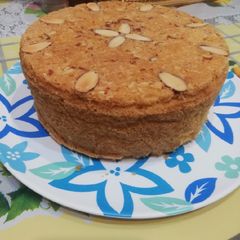 A picture of Almond cake.
