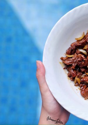 Foto resep Beef teriyaki like hokben :)