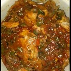 A picture of Chicken stew.