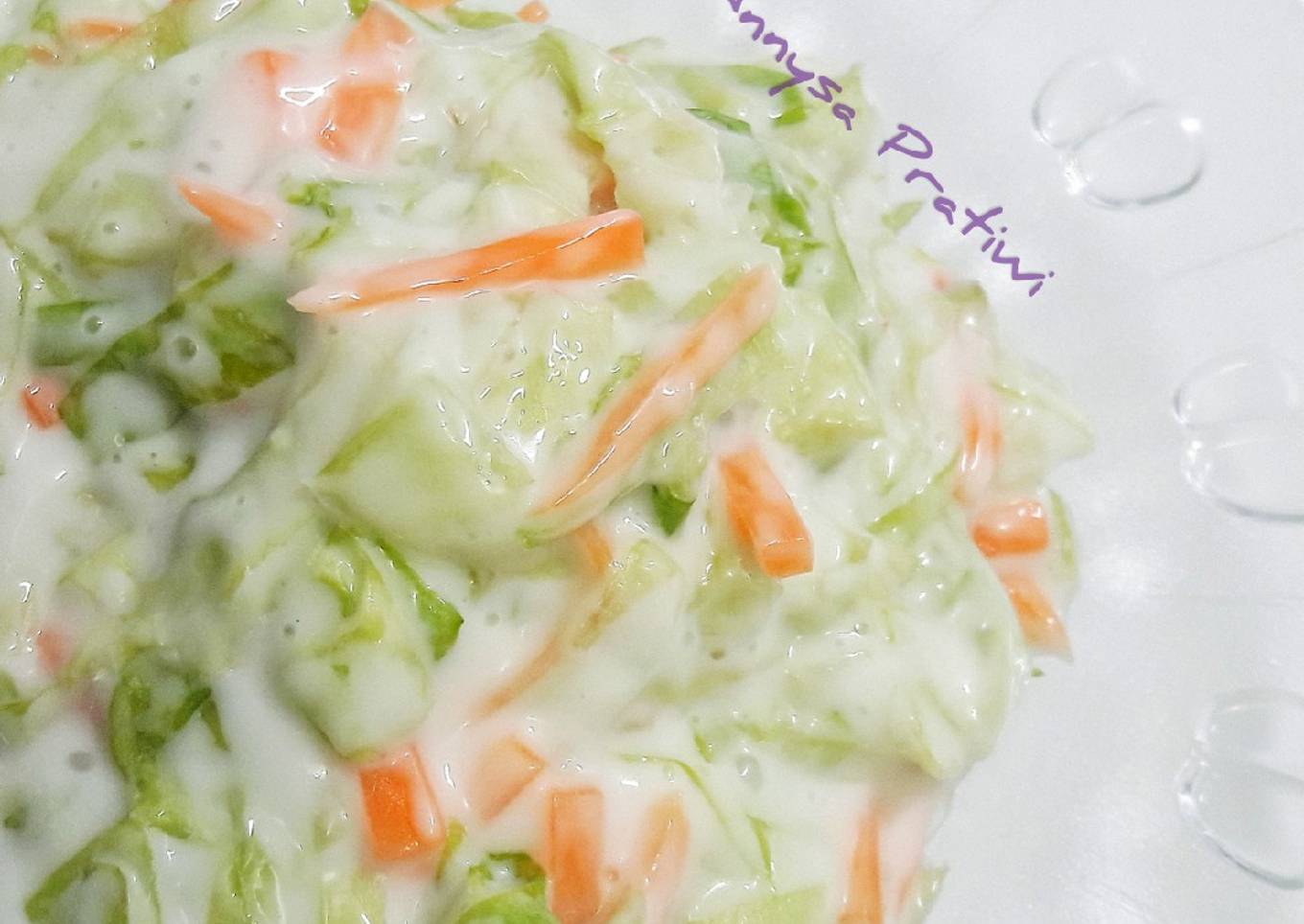 1.Salad Sayur Simple