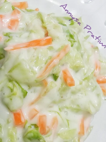 Cara Simple Membikin Resep  1.Salad Sayur Simple yang Enak, Lezat Sekali