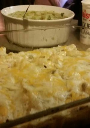 A picture of Sweet Potato Enchiladas.