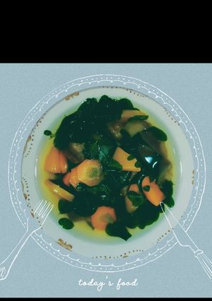 Foto resep Sayur bening daun kelor