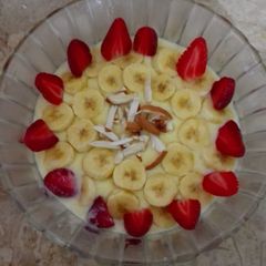 A picture of Fruit custard.