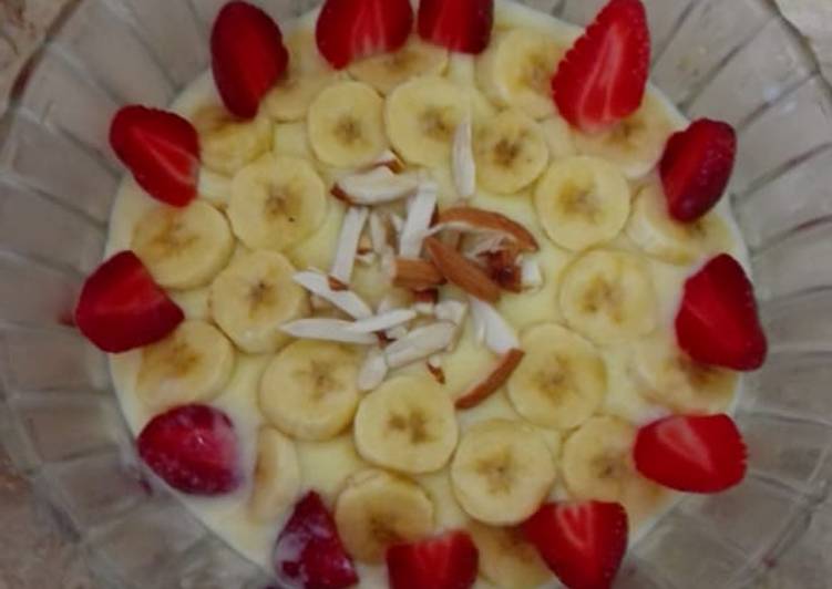 How to Make Favorite Fruit custard