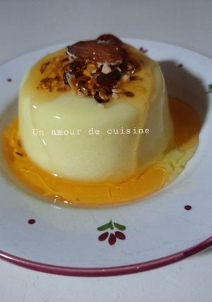 Une photo de Flan vanille renversé 🍮