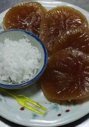 รูปของ ขนมถ้วยหน้ามะพร้าวขูด