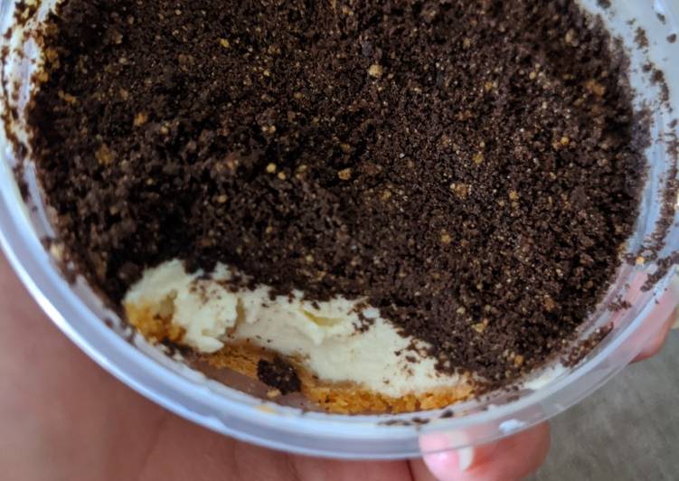 Resep Oreo Cheesecake tanpa oven, sekali coba jadi 😁 yang Menggugah Selera