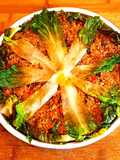 Tortino di alici e scarola