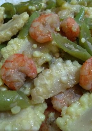 Foto resep Tumis JBU (Jagung, Buncis, Udang)