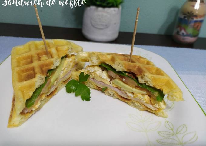 Sandwich de waffle