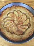 Pear Tart w/ Rum Butter Glaze