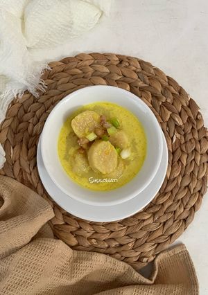 Foto resep Celimpungan (Pempek Kuah Santan Gurih)