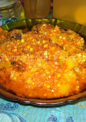 Foto resep Sambal Goreng Rembang (Terong asam)