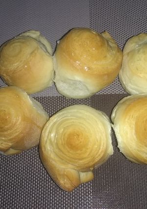 Una foto de Rollitos dulces de naranja