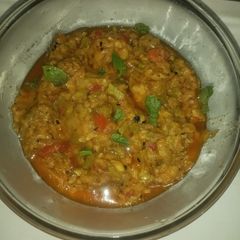 Tindon ki bhujia A picture of Tindon ki bhujia.