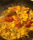 Orecchiette pomodoro ricotta nduja
