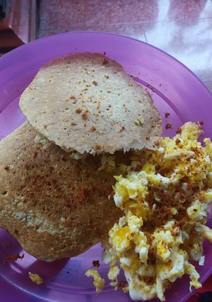 Foto resep Pancake asin versi diet