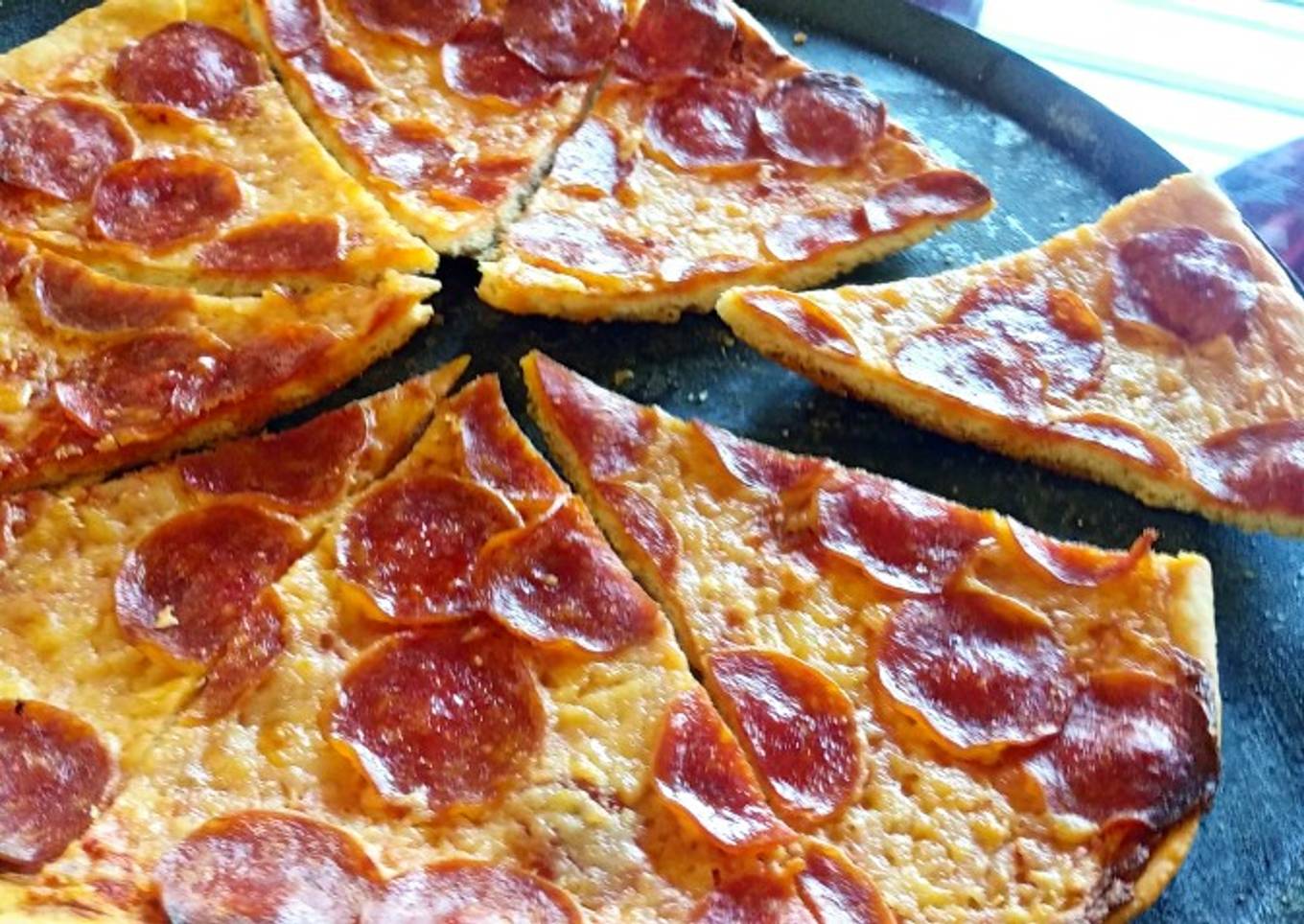 Pizza de pepperoni🤩🤤