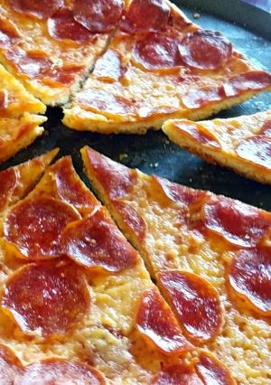 Una foto de Pizza de pepperoni🤩🤤